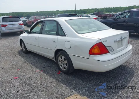 2000 Toyota Avalon Xl z USA, uszkodzony, nr VIN 4T1BF28B7YU016818